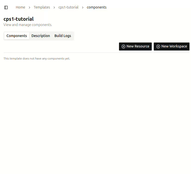 How to create a new Resource